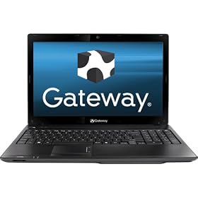 Laptop Notebook Gateway NV55C33u 15.6 Notebook Computer Satin Black Core i5 460M 3GB RAM 320GB 802.11a b g n Wi Fi WiMAX Webcam Gigabit NV55C33u