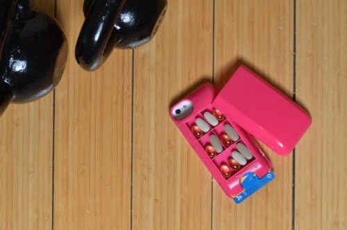 Iphone 5/5s/5c Storage Case and Pill Organizer Pocketbuddy - Retail Packaging - Pink Color