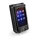 Tuff-Luv Leather case cover (with stand) for Sony Walkman X series (NWZ-X1050 NWZ-X1060) - Black