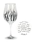 Lolita Love My Party Wild Child 16-Ounce Acrylic Wine Glasses, Set of 2