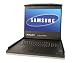Raloy 1u 19" Widescreen Rackmount Lcd Keyboard Drawer With 2-console 16-port Cat6 Kvm Switch
