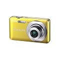 Casio Exilim EX-Z800 Digitalkamera (14 Megapixel, 4-fach opt. Zoom, 27mm Weitwinkel, 6,9 cm (2,7 Zoll) Display, bildstabilisiert) gelb