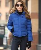 Calvin Klein Tilt Coat with Imitation Fur Hood
