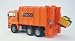 Bruder - MAN Rear Loading Garbage Truck Orange - 3+