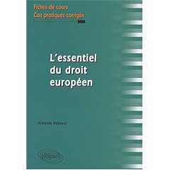 L'essentiel du droit europ�en
