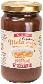 Monti Sibillini Pink Apple and Wild Plum Jam by Le Spiazzette (230 gram)
