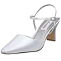 Dyeables Women's Lacey Pump,White,10 M US