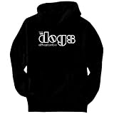 THE DOGS Affenpinscher / THE DOORS TRIBUTE Dogs Mens Hoodie (Black, Sizes X-Small - XXX-Large)
