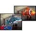William Mark Air Swimmer Remote Control Inflatable Floating Shark & Clown Fish Bundle