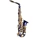 Vinci by Washburn VSABL Alto Saxophone with Case and Accessories - Blue