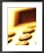 Close-up of Calculator with Euro Sign Education Framed Art Poster Print, 18x22