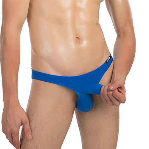Barsty men s sexy underwear thong g-string elastic smoo…