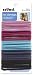 Scunci Effortless Beauty Large No-damage Pastel Elastics, 30-Count (Colors May Vary)