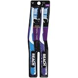 Reach Total Care toothbrush - soft Full - 2-Count, (Pack of 3)