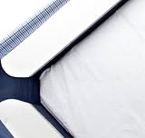 Clouds and Stars Portable Playard Sheet -White Flannel
