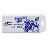 TEAM USB2.0 USBメモリー 32GB C121 ブルー TG032GC121W5T