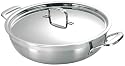 Le Creuset 3-Ply Stainless Steel Mediterranean Casserole, 30 cm