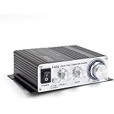 Lepy LP-2024A+ Hi-Fi Audio Amplifier Stereo Power Amplifier Car Amplifier with Power Supply, 3A Power