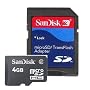 Sandisk Micro SD 4096Mb Memory Card microSD 4GB 4 GB
