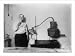 Historic Print (L): Moonshine still recently confiscated by the Internal Revenue Bure...