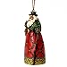 Jim Shore Heartwood Creek Irish Santa Stone Resin Hanging Ornament, 4.6”, Christmas