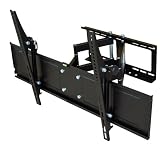 TecTake Wandhalterung 107 cm (42 Zoll) bis 165 cm (65 Zoll) schwarz