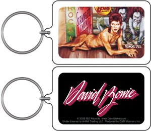 Click here to buy David Bowie Diamond Dogs Lucite Keychain K-0885 by CD Visionary.