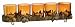 Grasslands Road Cabin Fever Metal and Glass Votive Holder