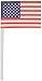 Oasis Supply 144 Count American Flag Picks