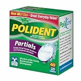 Polident Polident Partials Denture Cleanser, 40 Count