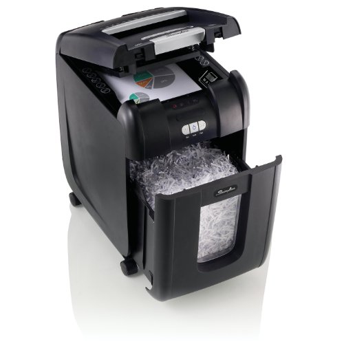 Swingline Stack-and-Shred 175X Hands Free Shredder, Super Cross-Cut, 175 Sheets, 1-5 Users (1757573) On Sale