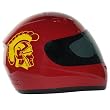Fanrider USC Trojans Full Face Motorcycle Helmet - Limited Edition - Large - Red