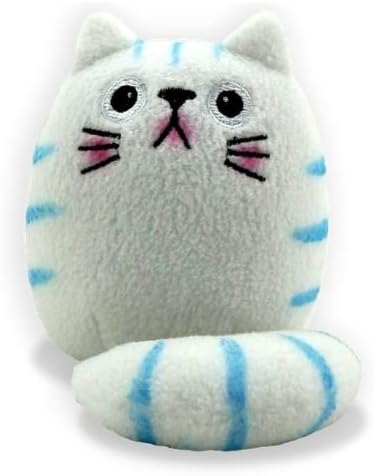 Shi Shi White Katze Clip 3" - Cat Stuffed Animal by Dicke Katze (519)