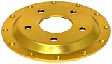 DBA DBA5718.2GLD 5000 Series Gold Aluminum Hat and Bell Replacement Disc Brake Rotor