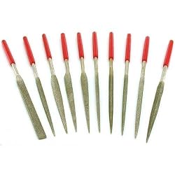 10 Diamond Needle File Lapidary Jewelers Filing Tool