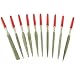 10 Diamond Needle File Lapidary Jewelers Filing Tool