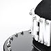 LOCOMO Men Women Black Hedgehog Spike Acrylic Queen Baseball Cap Snapback FFH065