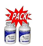 Blood Tonic (150 Capsules) - Concentrated Herbal Blend - Dietary Supplement 2 Pack