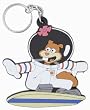 SpongeBob Sandy Rubber Keychain