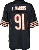 Mounted Memories Chicago Bears Tommie Harris Signed Replica Jersey