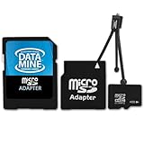 DataMINE 4GB MicroSD Class 4 Memory Card Featuring DataSafe Technology *BON ....