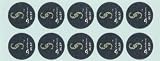 Phiten MLB Authentic Titanium Discs, Seattle Mariners, 30 Discs