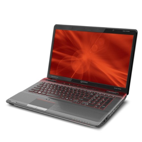 TOSHIBA Qosmio X775 Notebook EXTREME 16GB RAM (Intel Core i7-2860QM second gen Quad Processor - 2.50GHz with TURBO BOOST to 3.60GHz, 16 GB RAM, 128 GB SSD and 1 TB Hard Drive 1128 GB total, BLU-RAY drive, harman/kardon AUDIO, 17.3-inch WIDESCREEN TruBrite display, Windows 7 64-bit) DESKTOP REPLACEMENT Laptop PC
