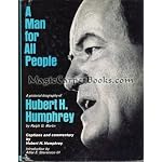 A man for all people: Hubert H. Humphrey, book cover