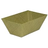Pandan Catch All Basket - Medium Olive Green by Via Motif