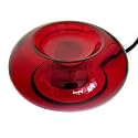 Glass Essential Scented Oil Burner Aromatherapy Fragrance Diffuser with LED Light