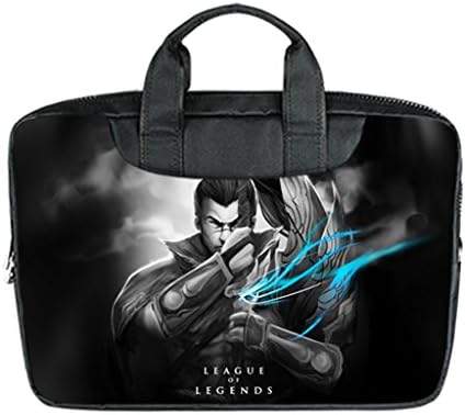 LaHuo League Of Legends Yasuo Logo Custom 15.6-Inch Laptop Bag(Twin sides)