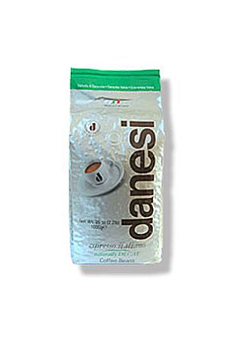 Danesi Caffe Decaf Espresso in Beans 2.2 Lbs Bag