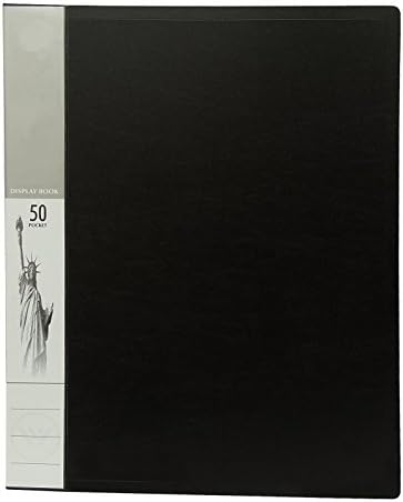 Display Book Presentation Folder Portfolio 50 Pockets A4 Paper Office Supplies Pack Of 1
