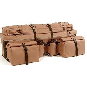 ROCKY MOUNTAIN REAR RACK ALL TERRAIN VEHICLE (ATV) CARGO BAG - KHAKI